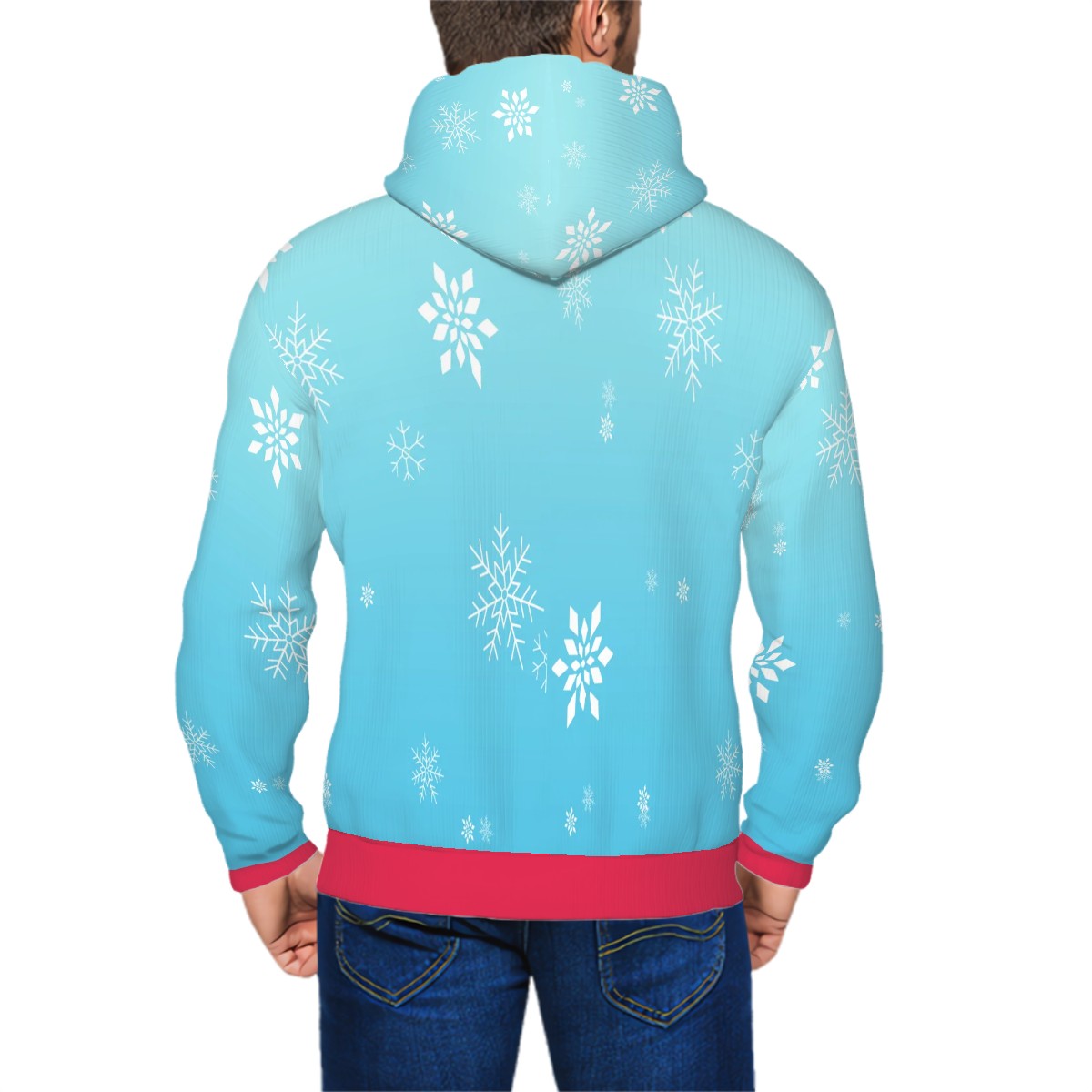 Christmas Hoodie with a Derpy Deer