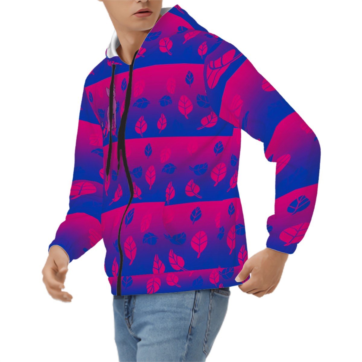 Bisexual pride hoodie