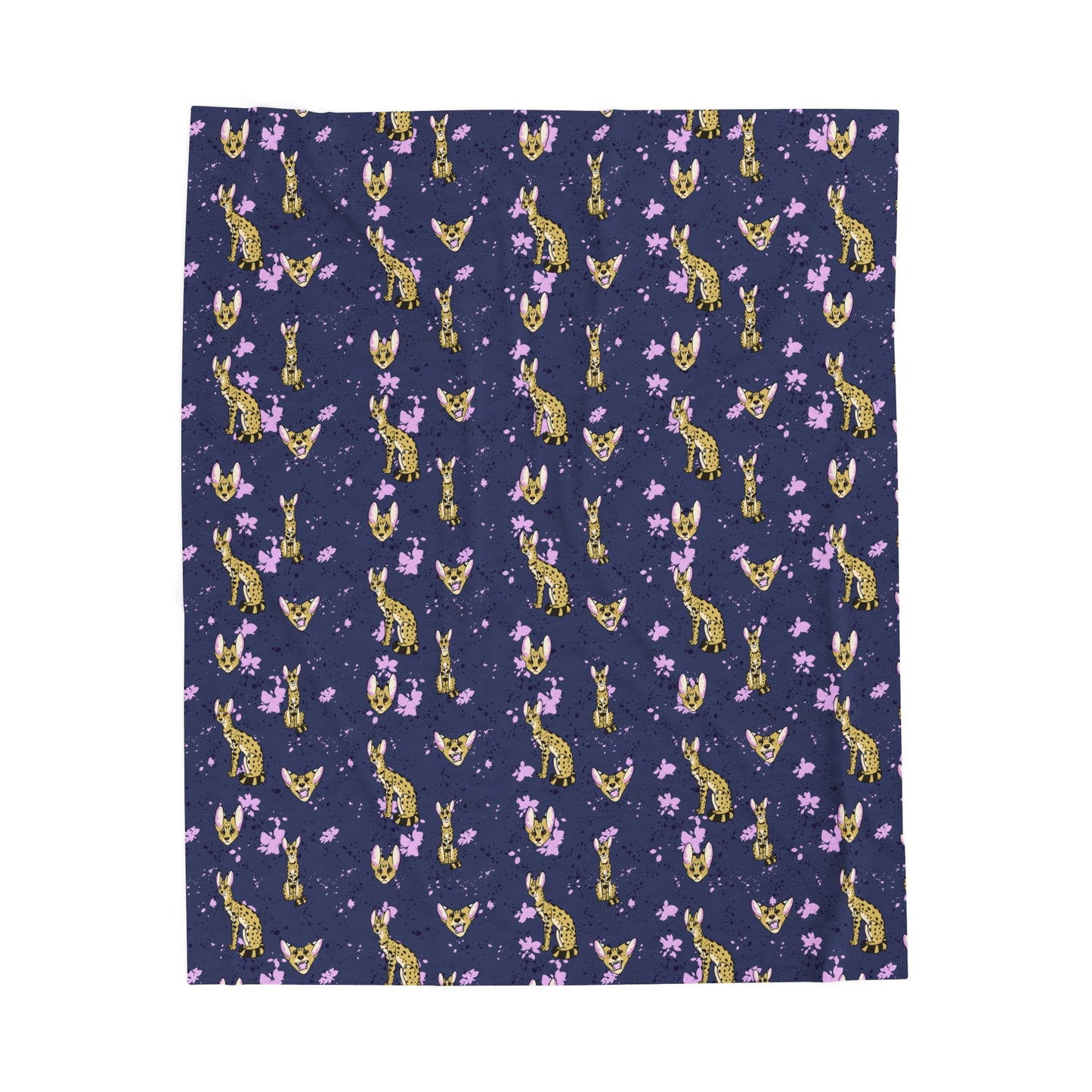 Serval Throw Blanket