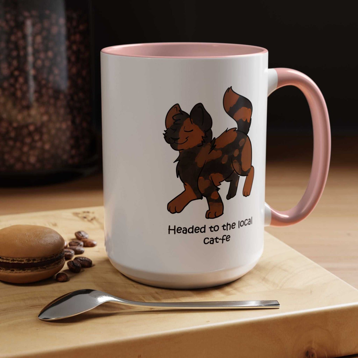 Cat coffee mug
