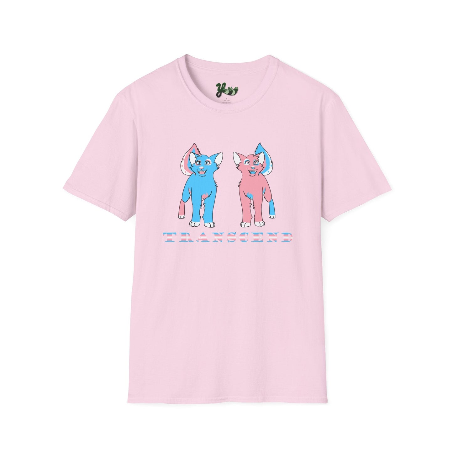 Transgender Pride T-Shirt- Cat Themed