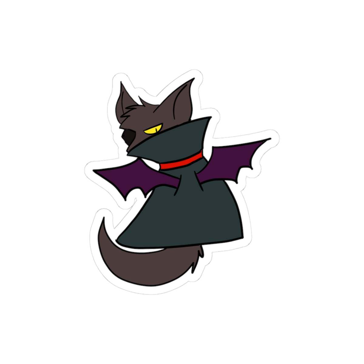 Vampire Cat Stickers