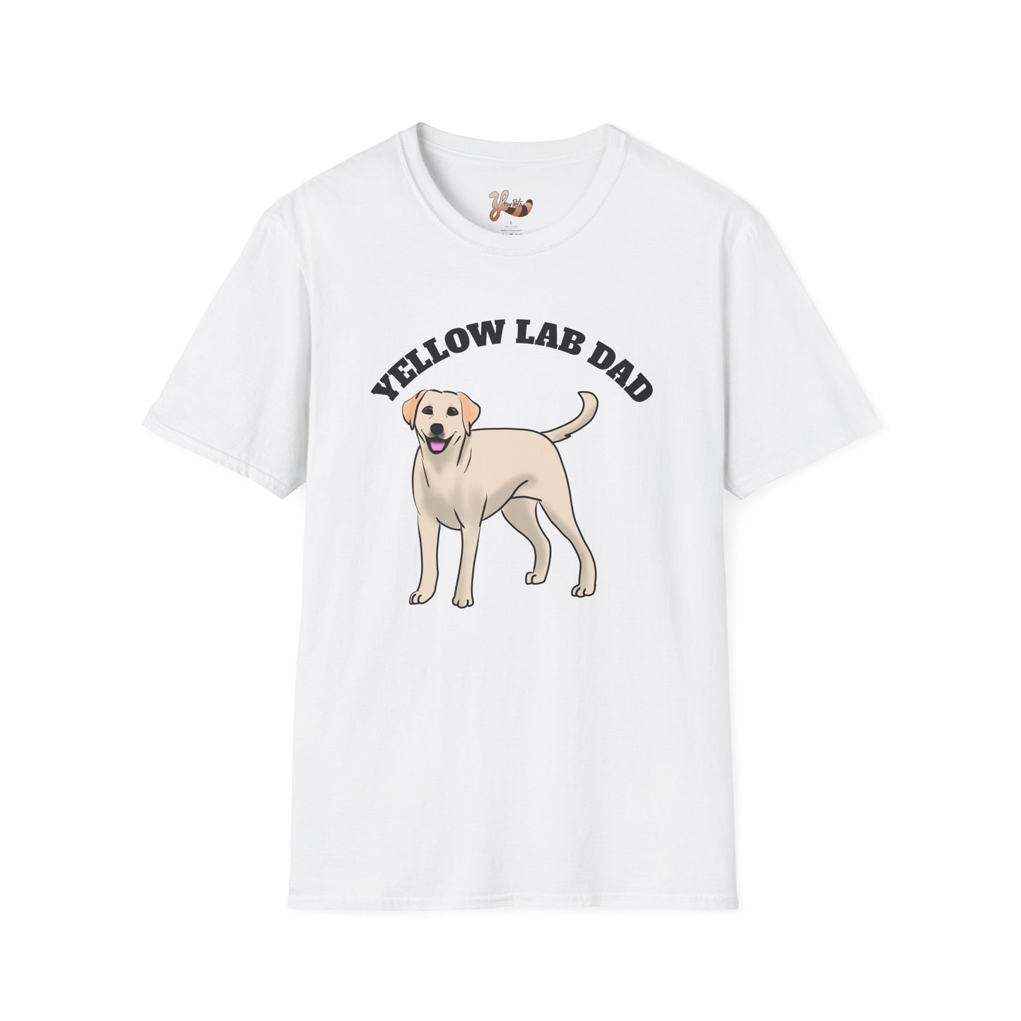 Yellow Lab Dog Dad T-shirt