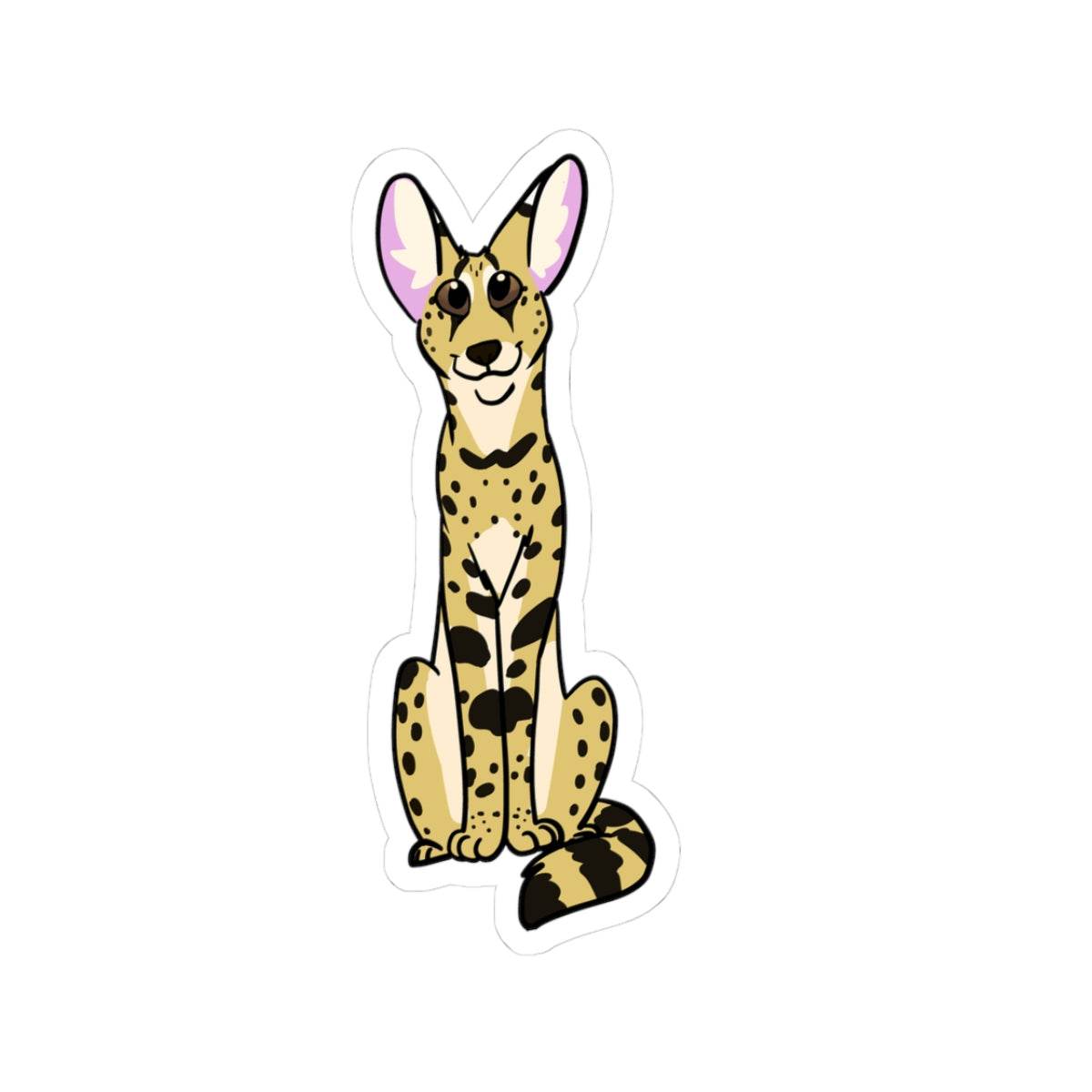 Adorable Serval Sticker