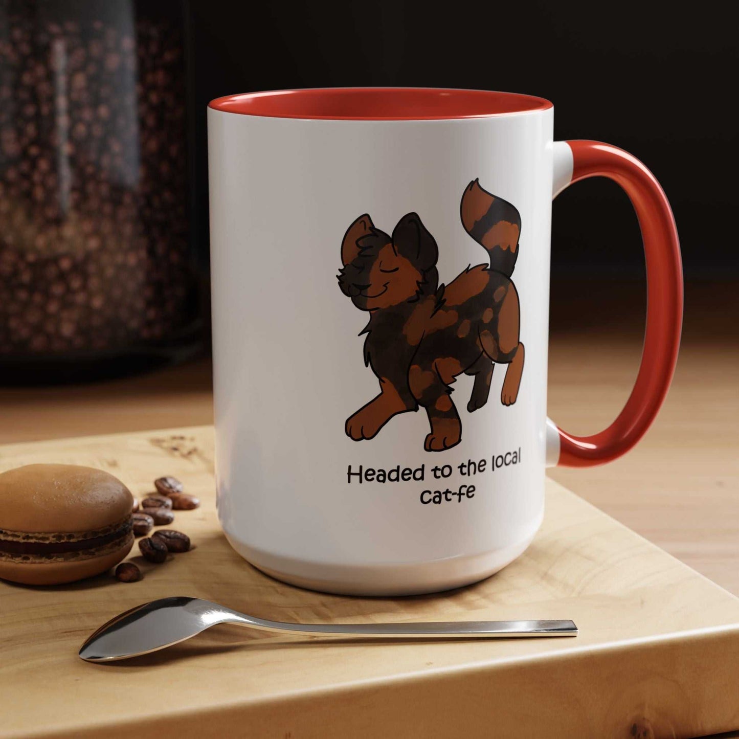 Cat coffee mug
