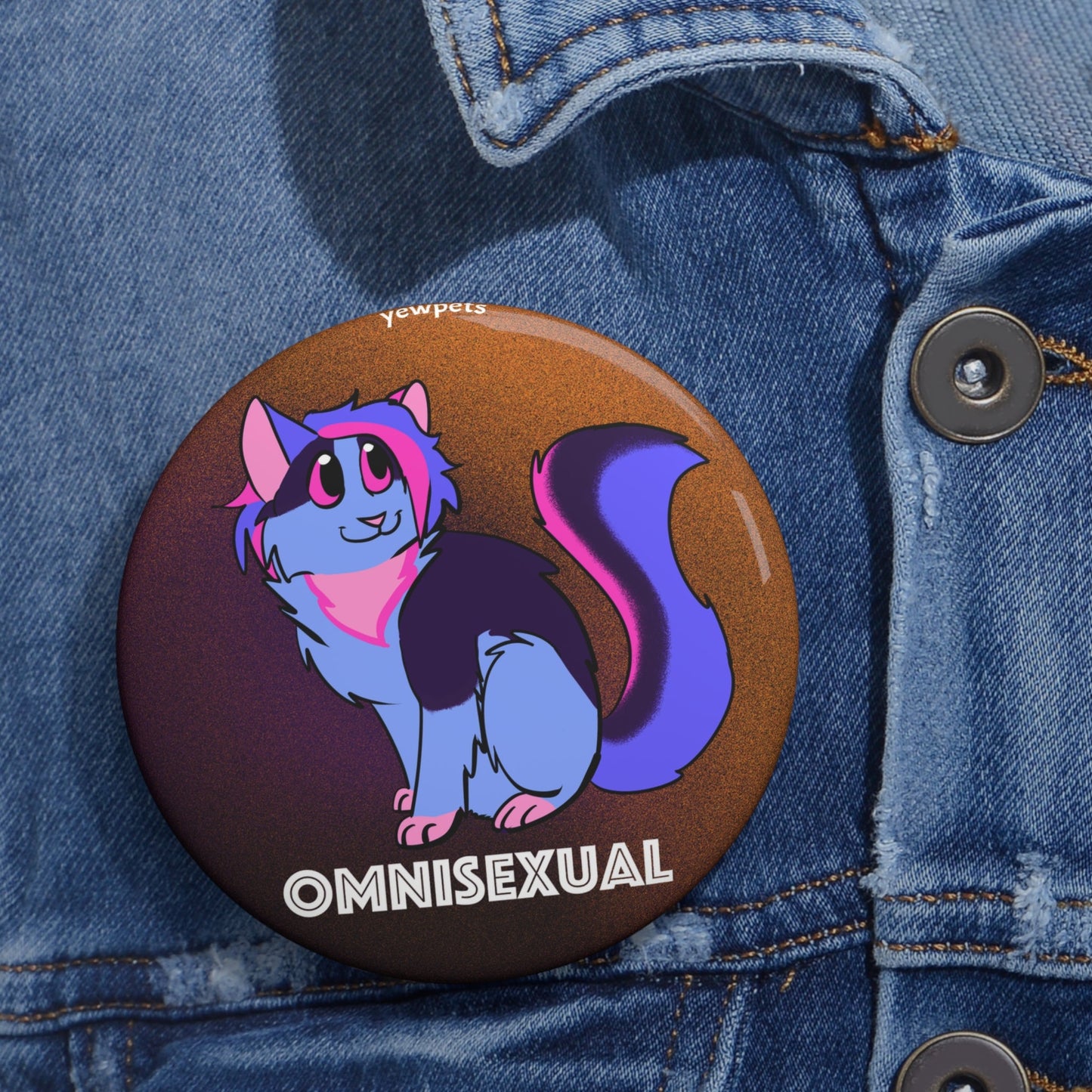 Omnisexual Pride Button