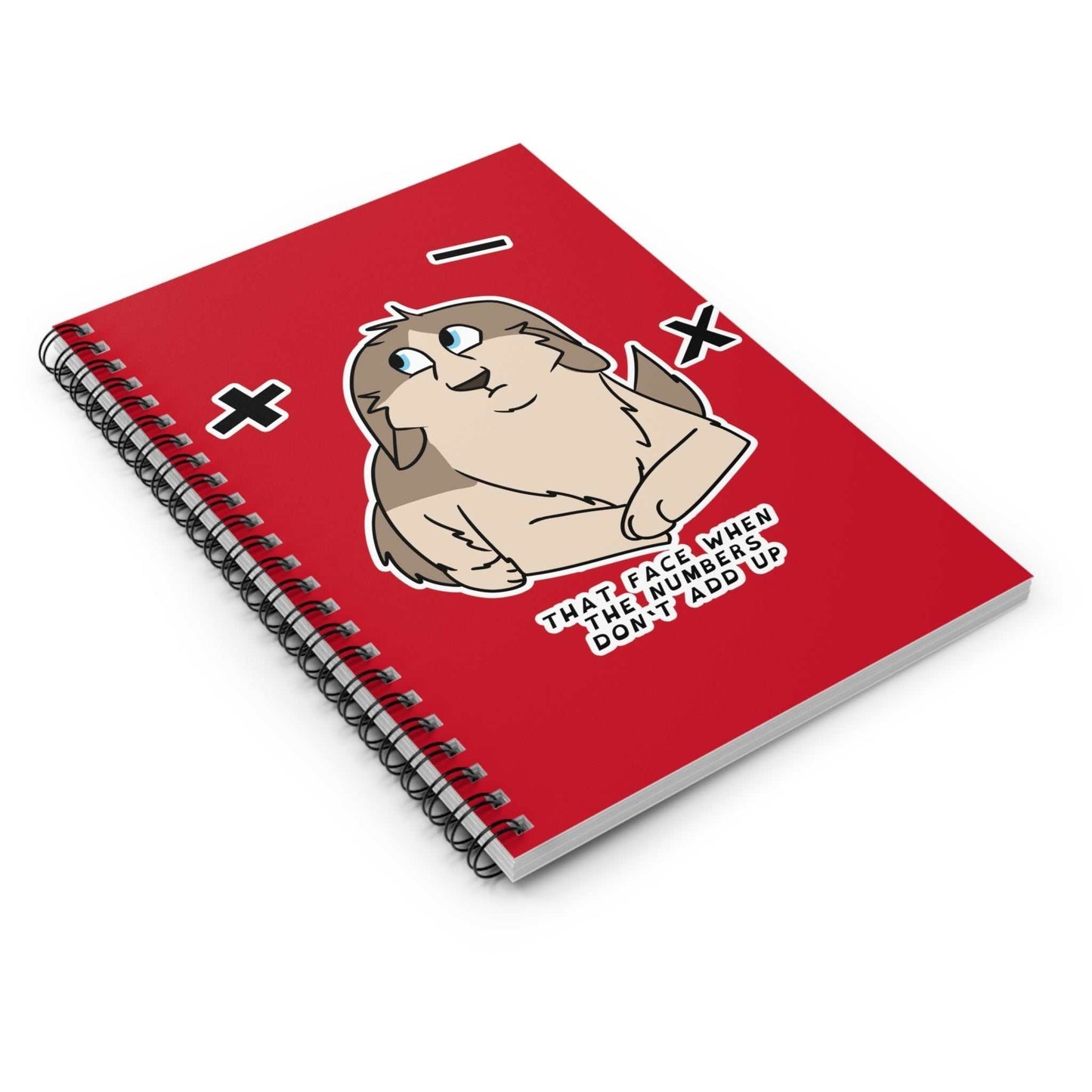 Cat Notebook- that face when