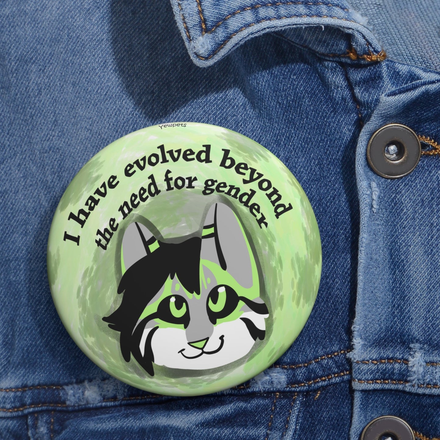 Beyond Gender Pride Button