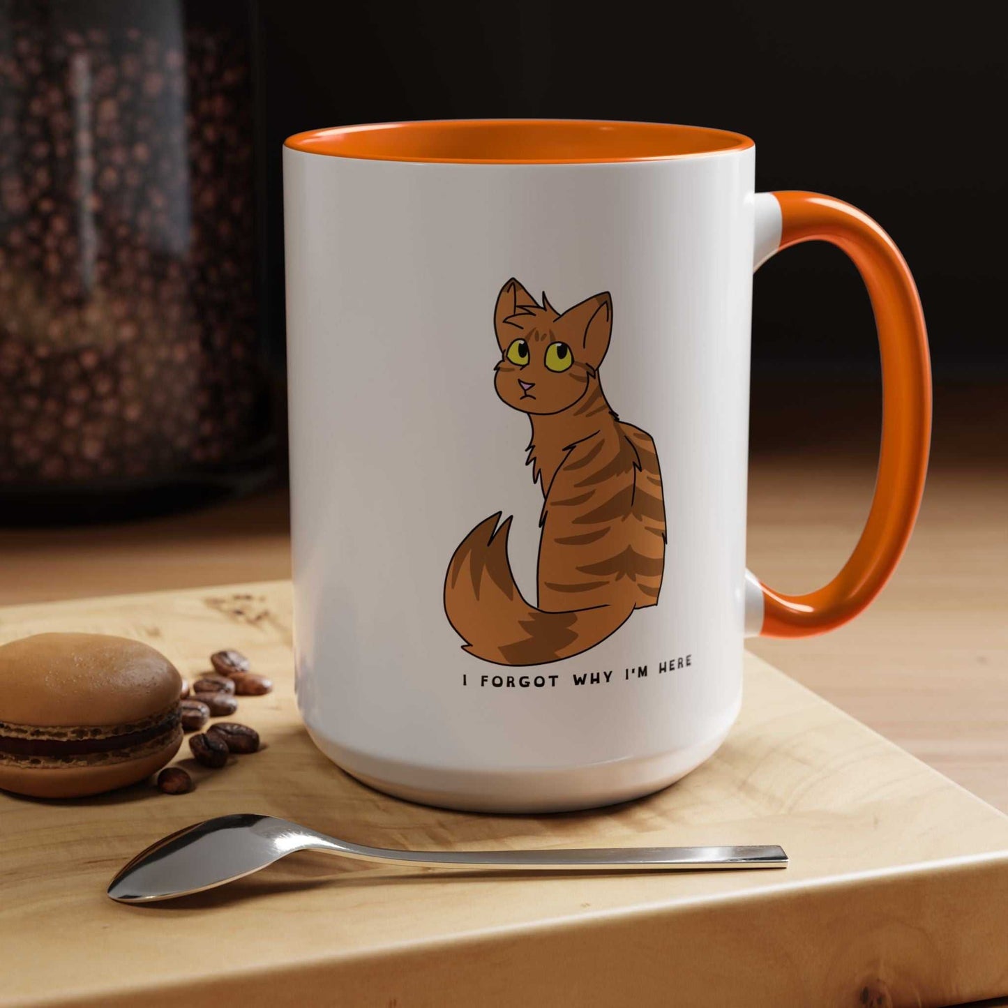 Orange Cat Energy- Coffee Mug