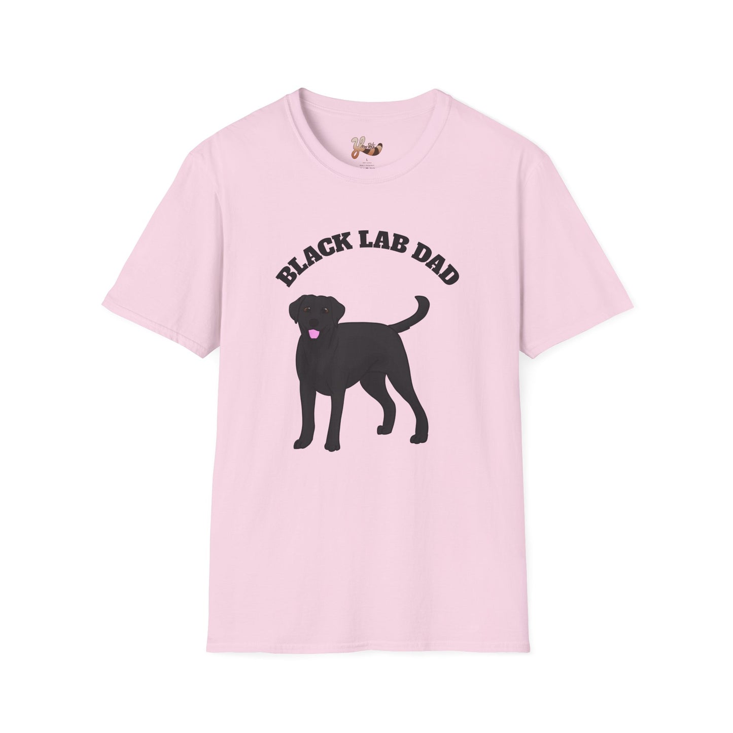 Black Lab Dog Dad T-Shirt