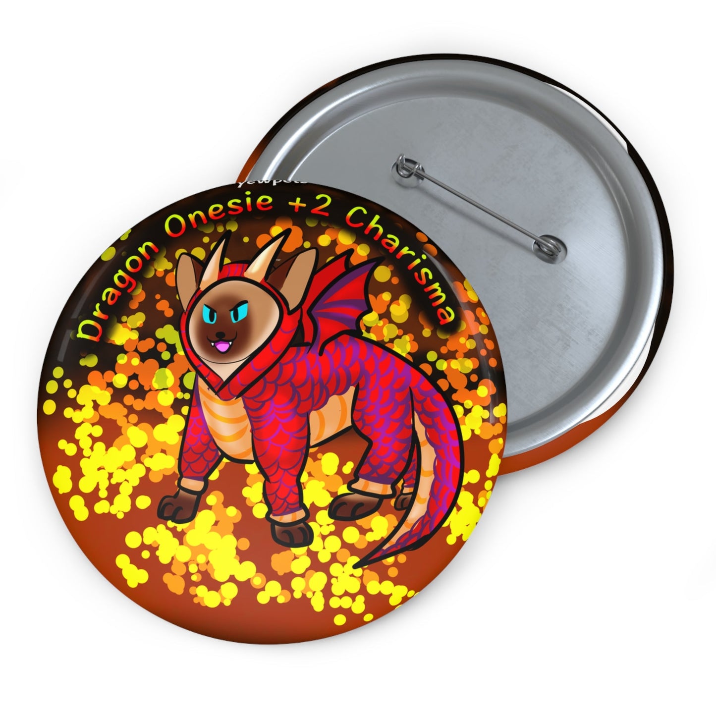Dragon Onesie Button