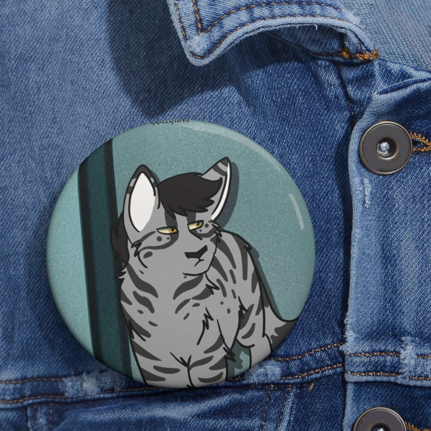 Blue Silver Tabby Button- Lucida from Blight of Avenir