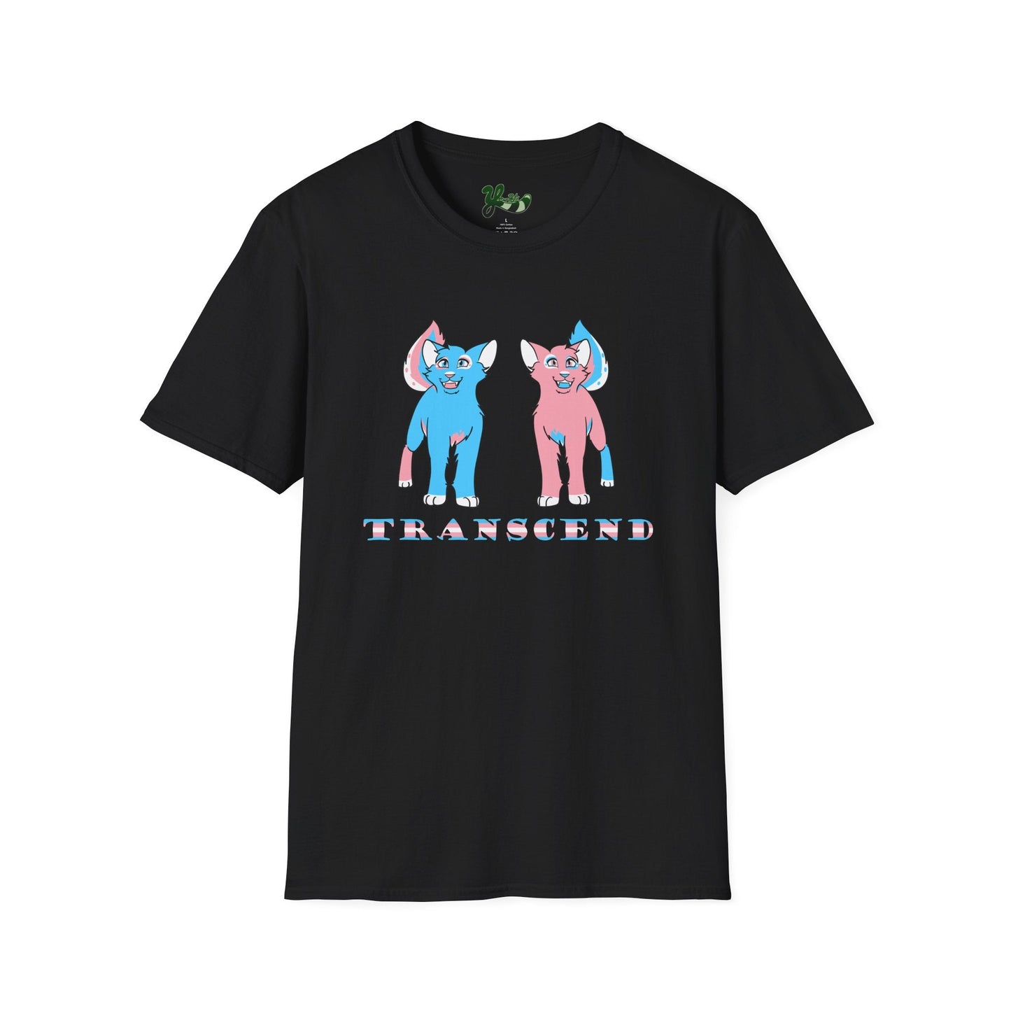Transgender Pride T-Shirt- Cat Themed
