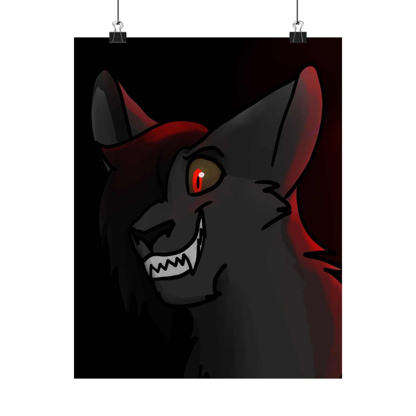 Evil Cat Poster