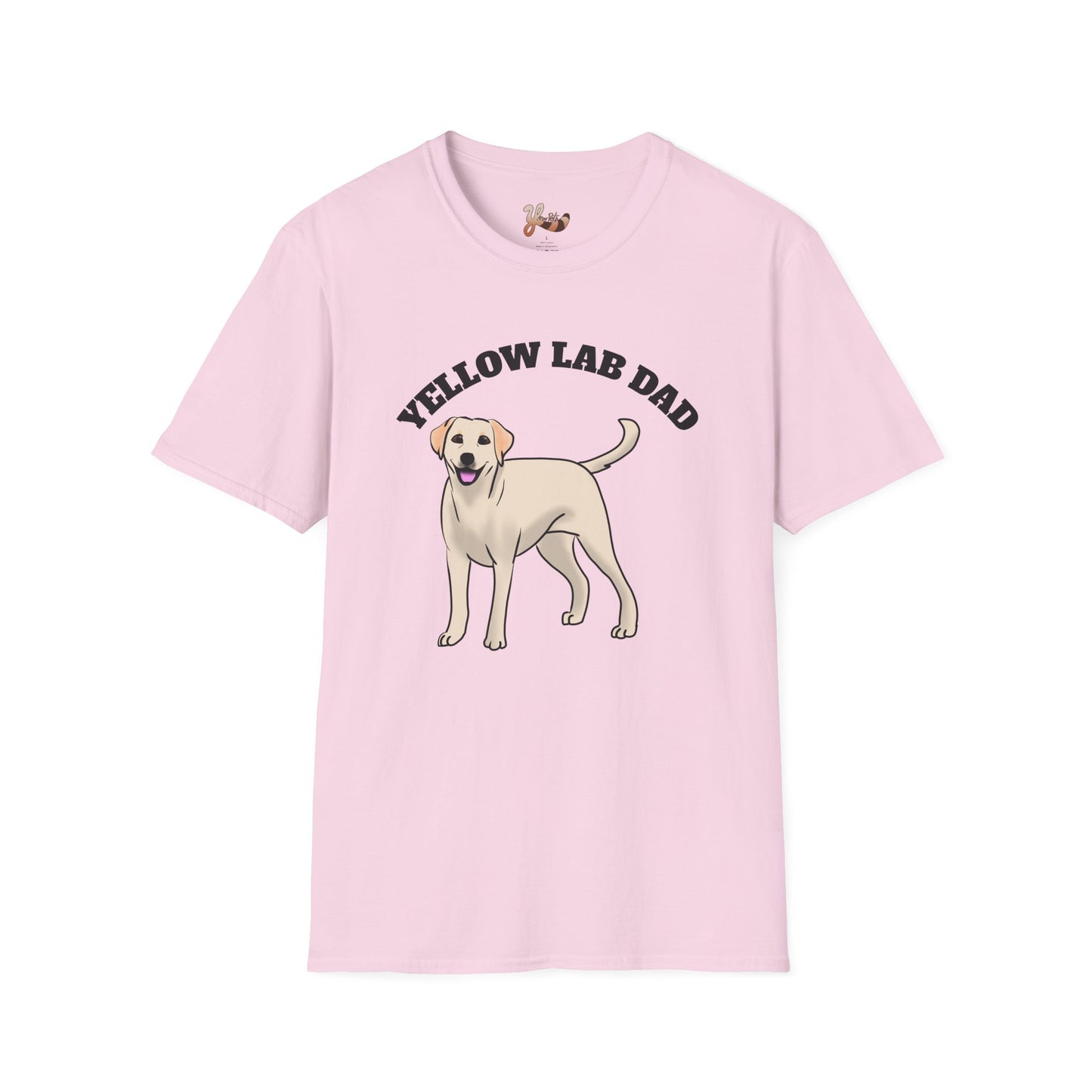 Yellow Lab Dog Dad T-shirt