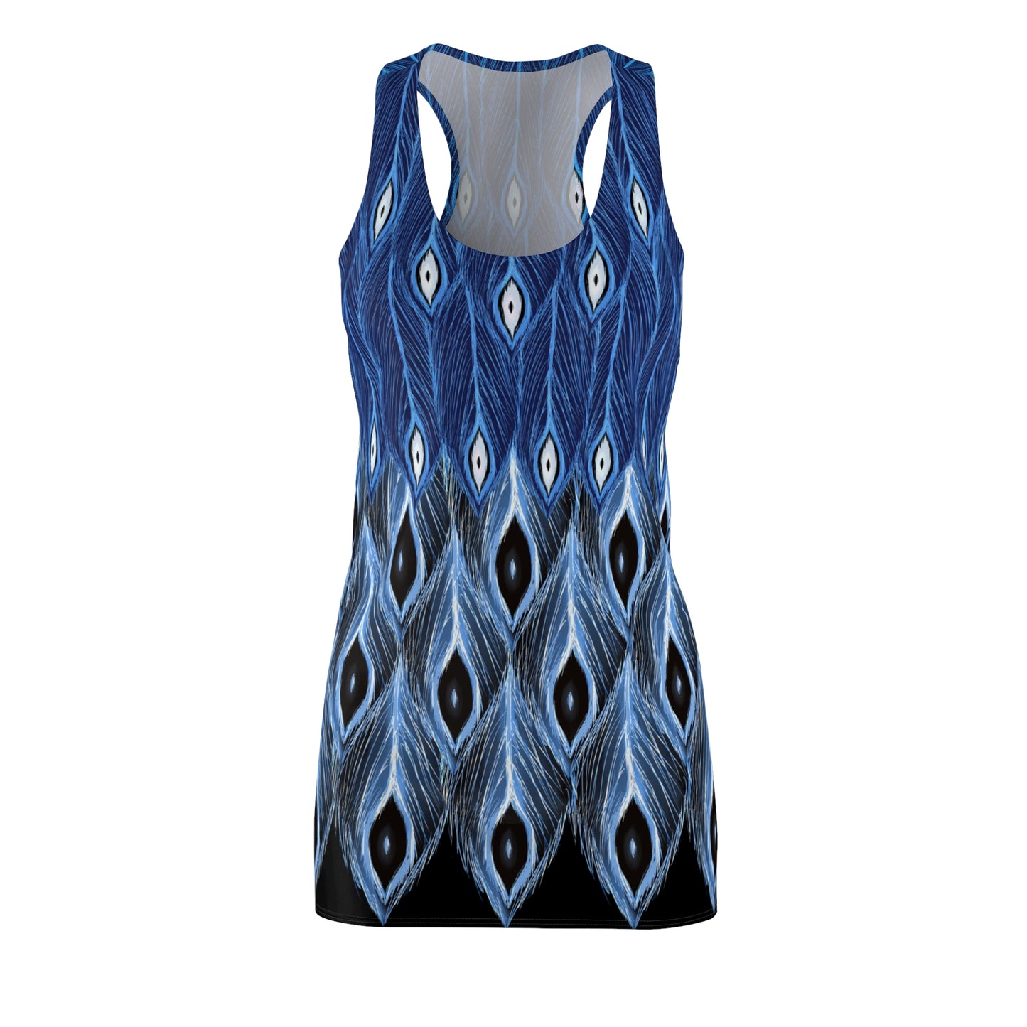 Blue Peacock Dress