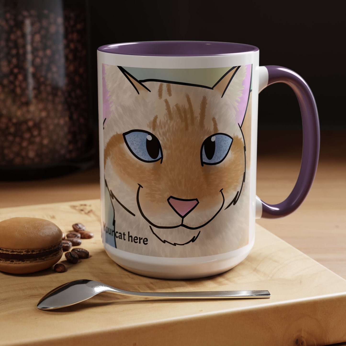 Custom Pet Portriat Mug (Bust)