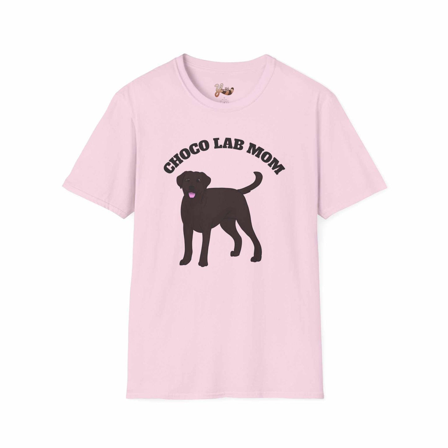 Chocolate Lab Dog Mom T-Shirt
