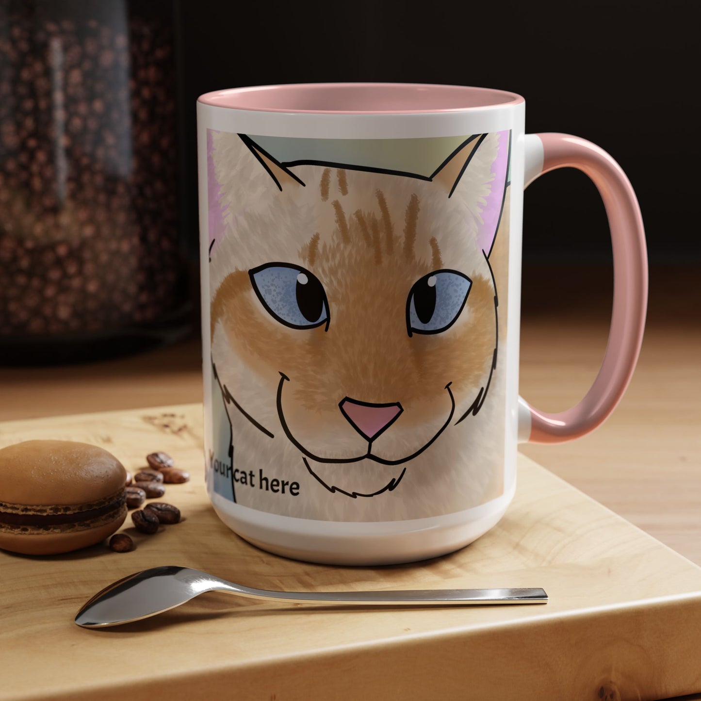 Custom Pet Portriat Mug (Bust)