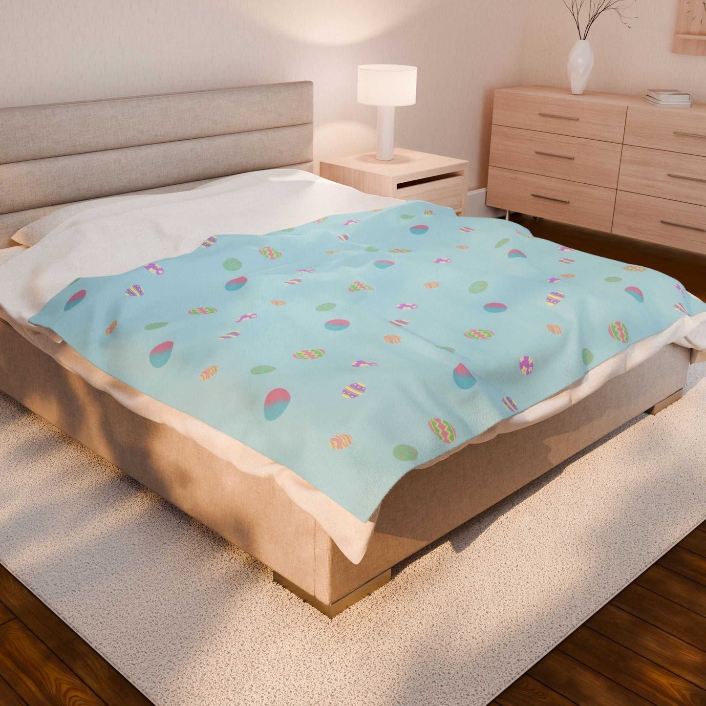 Easter throw blanket