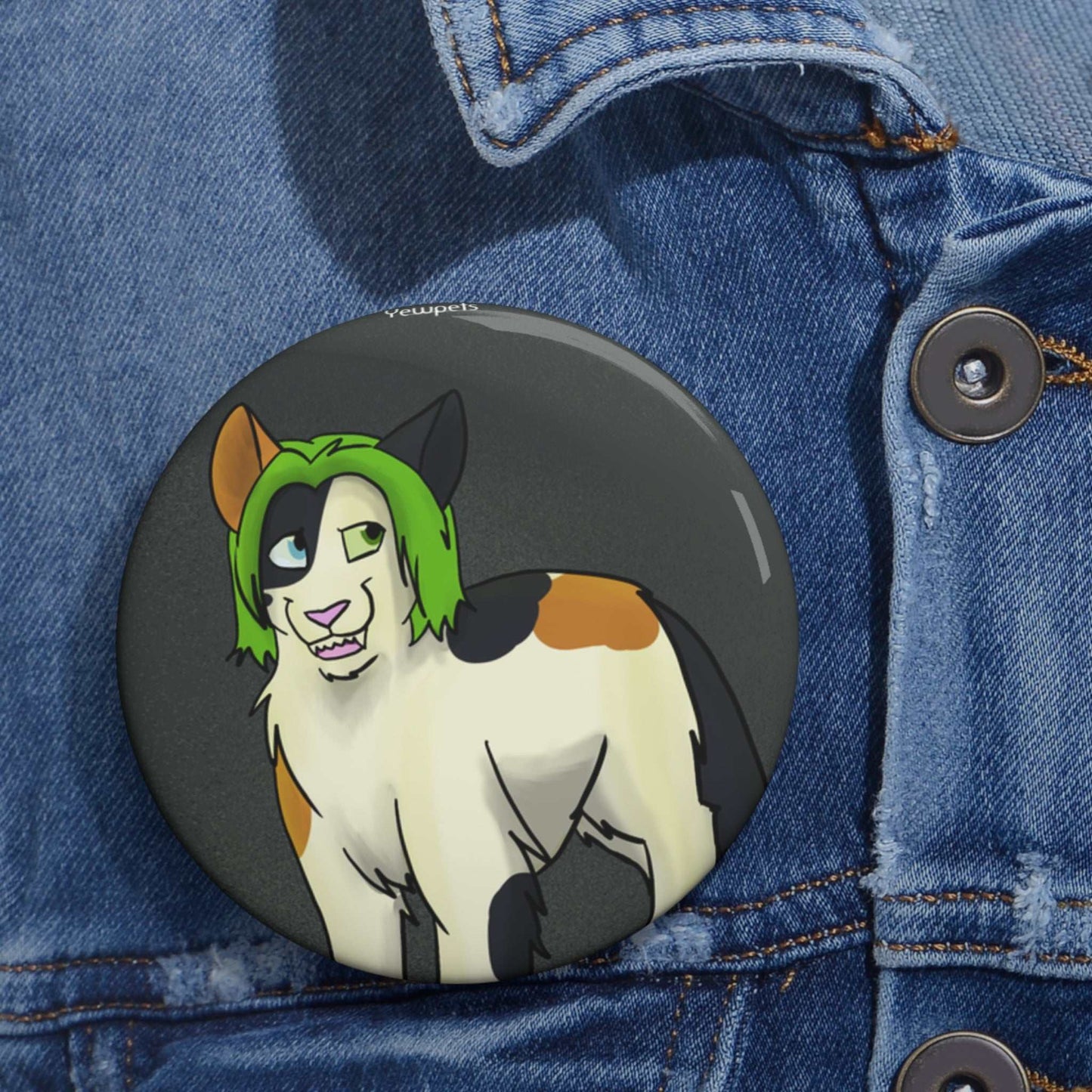 Calico Cat Button- Didot from Blight of Avenir