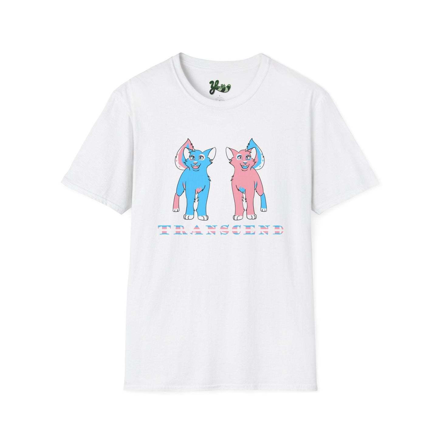 Transgender Pride T-Shirt- Cat Themed