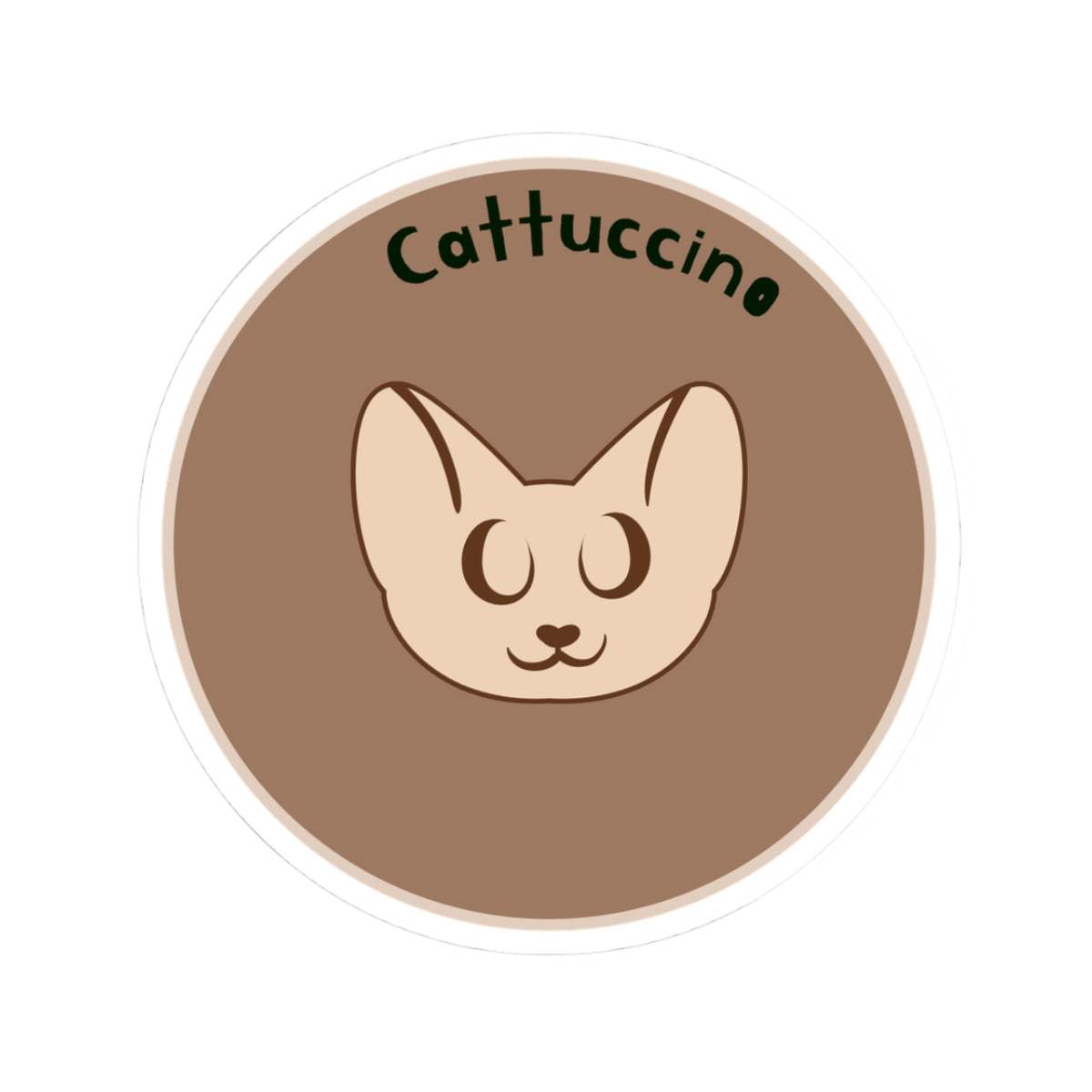 Cattuccino Sticker