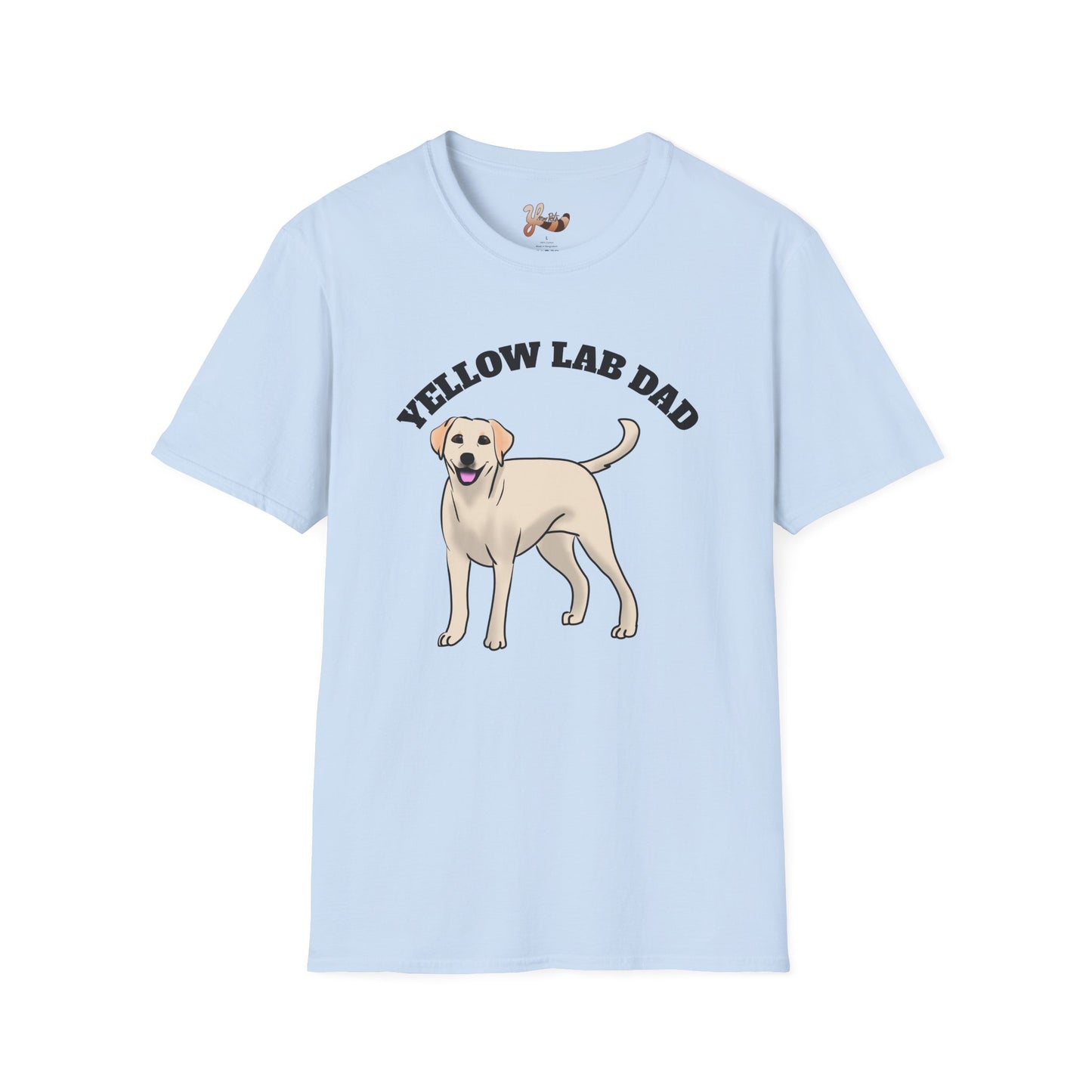 Yellow Lab Dog Dad T-shirt