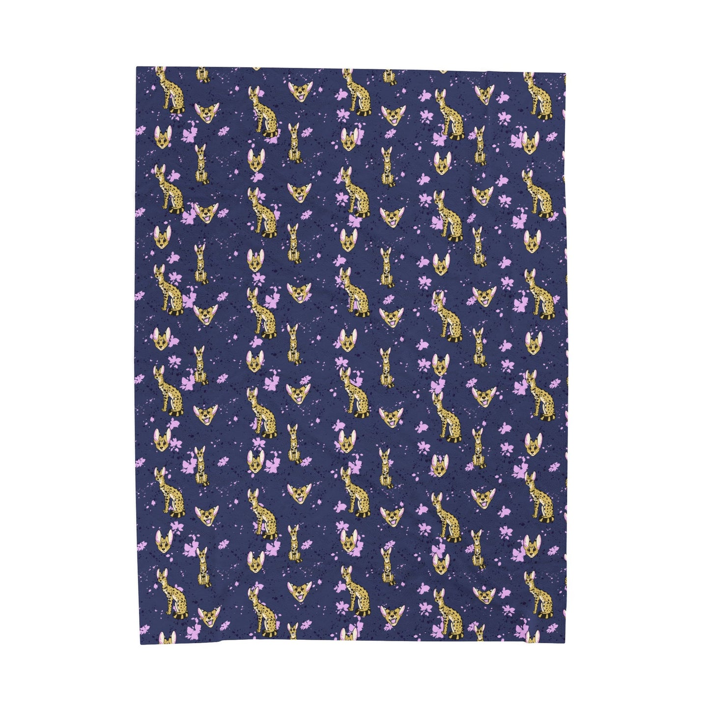 Serval Throw Blanket
