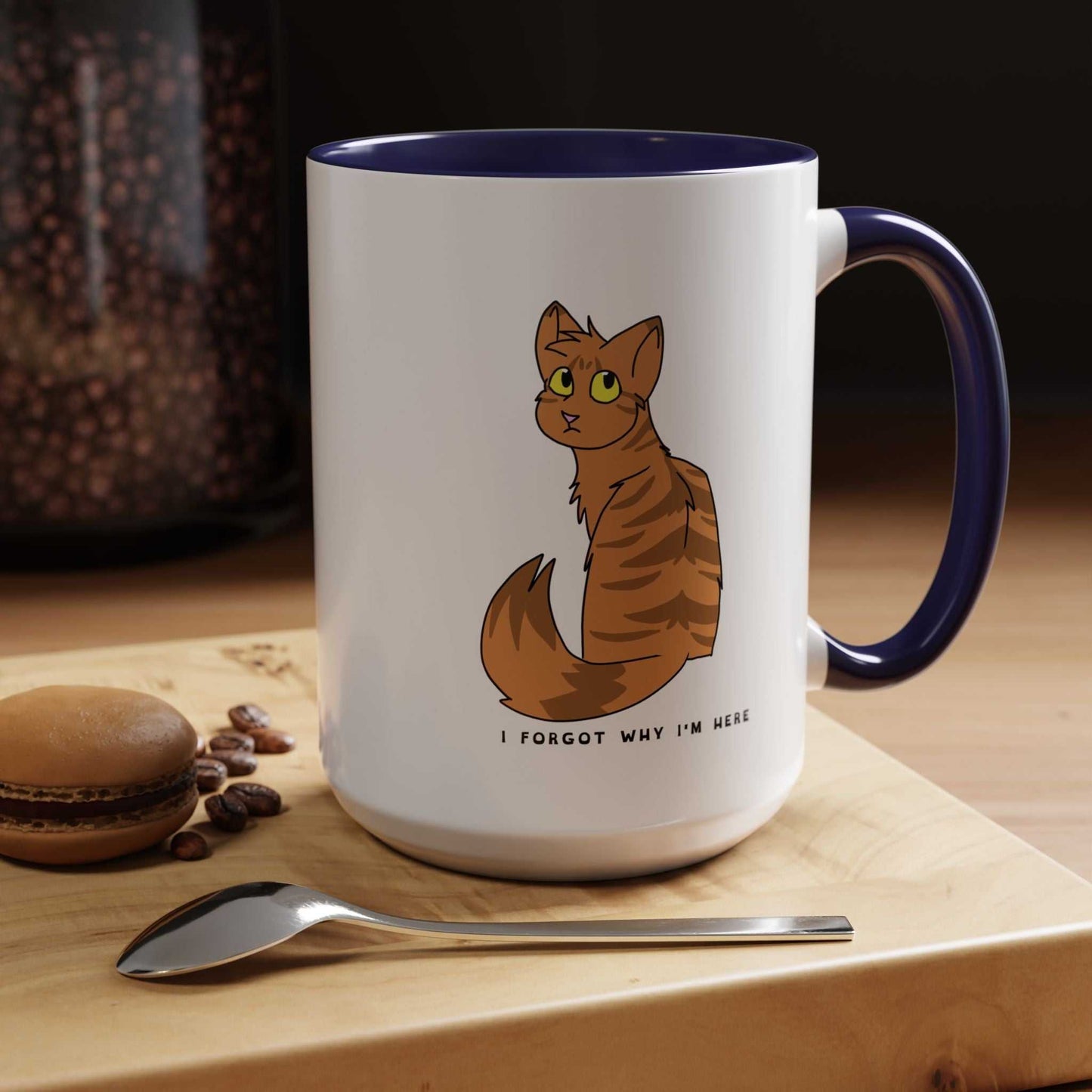 Orange Cat Energy- Coffee Mug