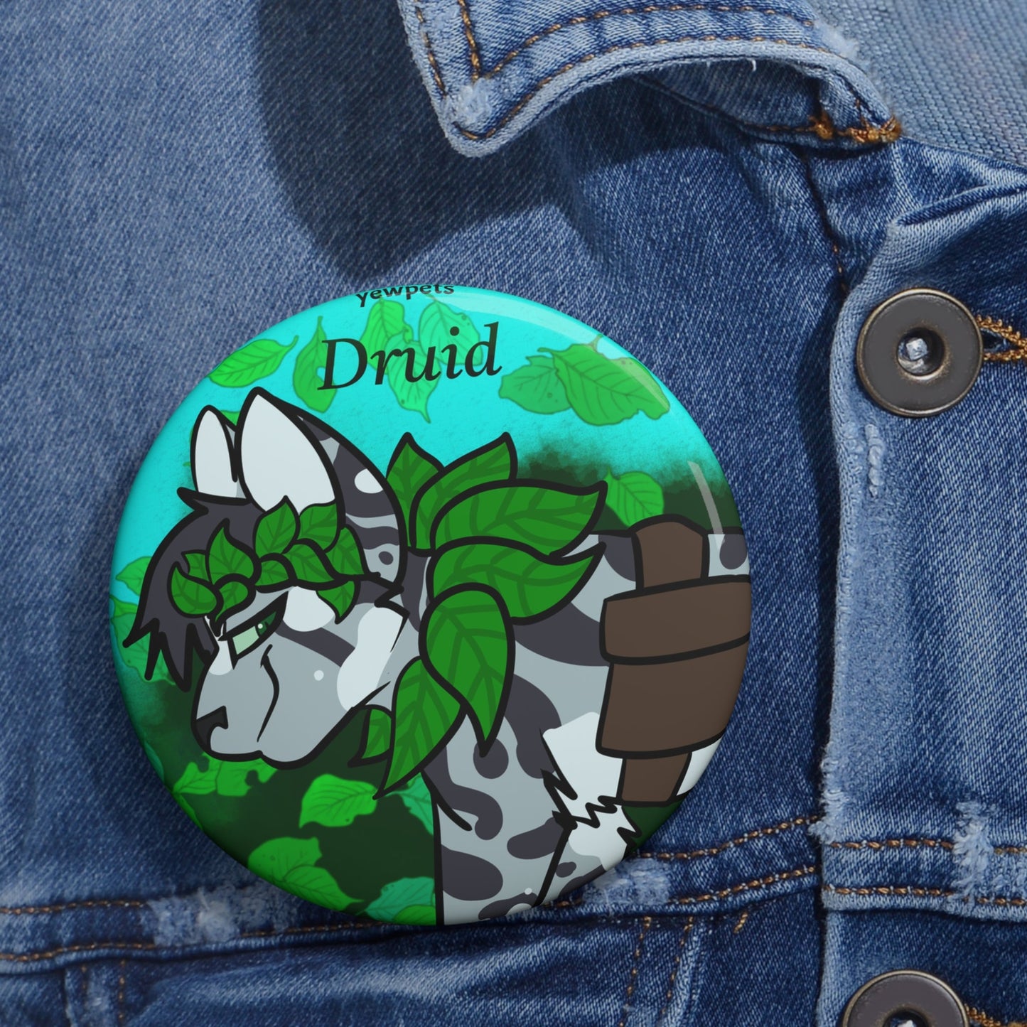 Cat Druid Dnd Button