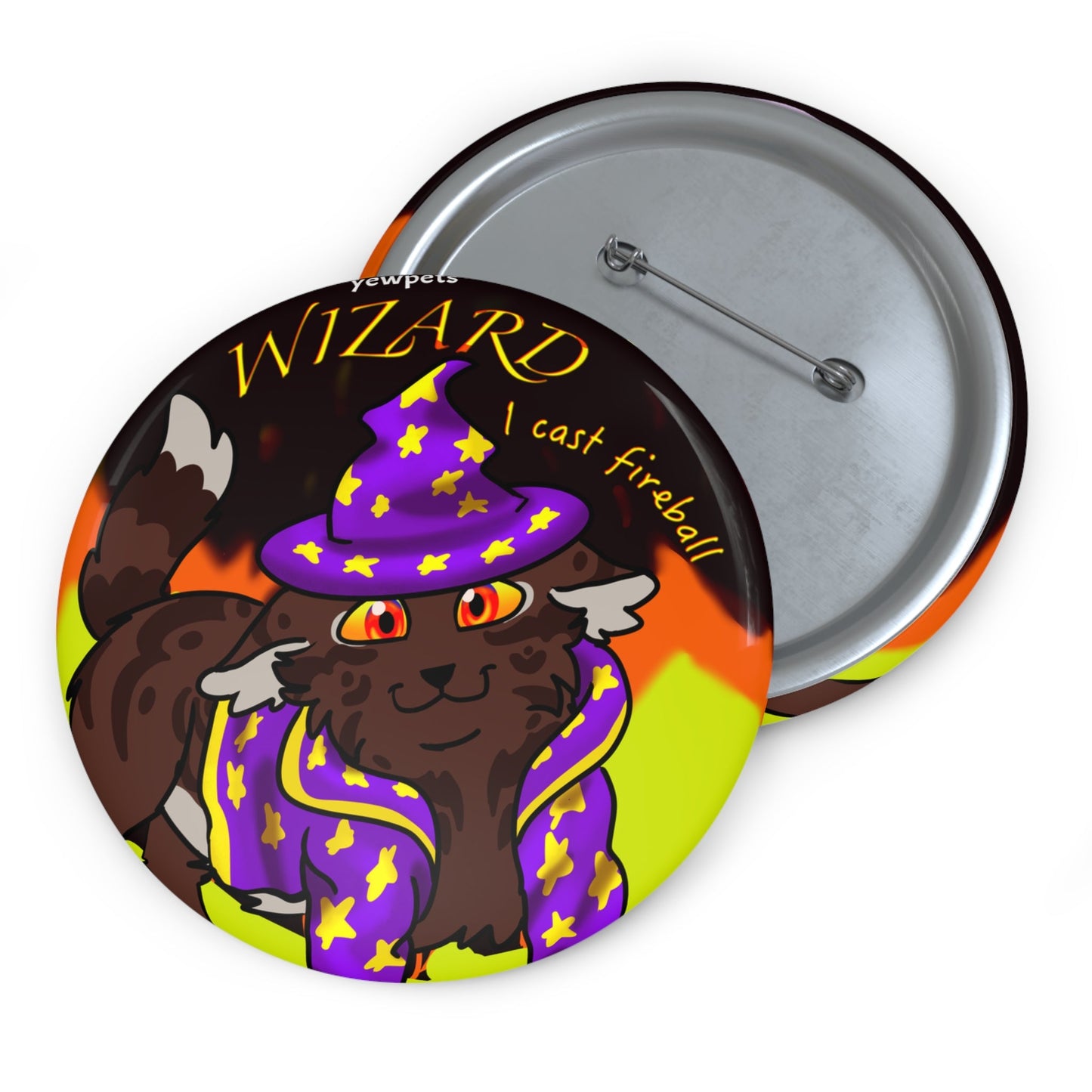 Cat Wizard DnD Button