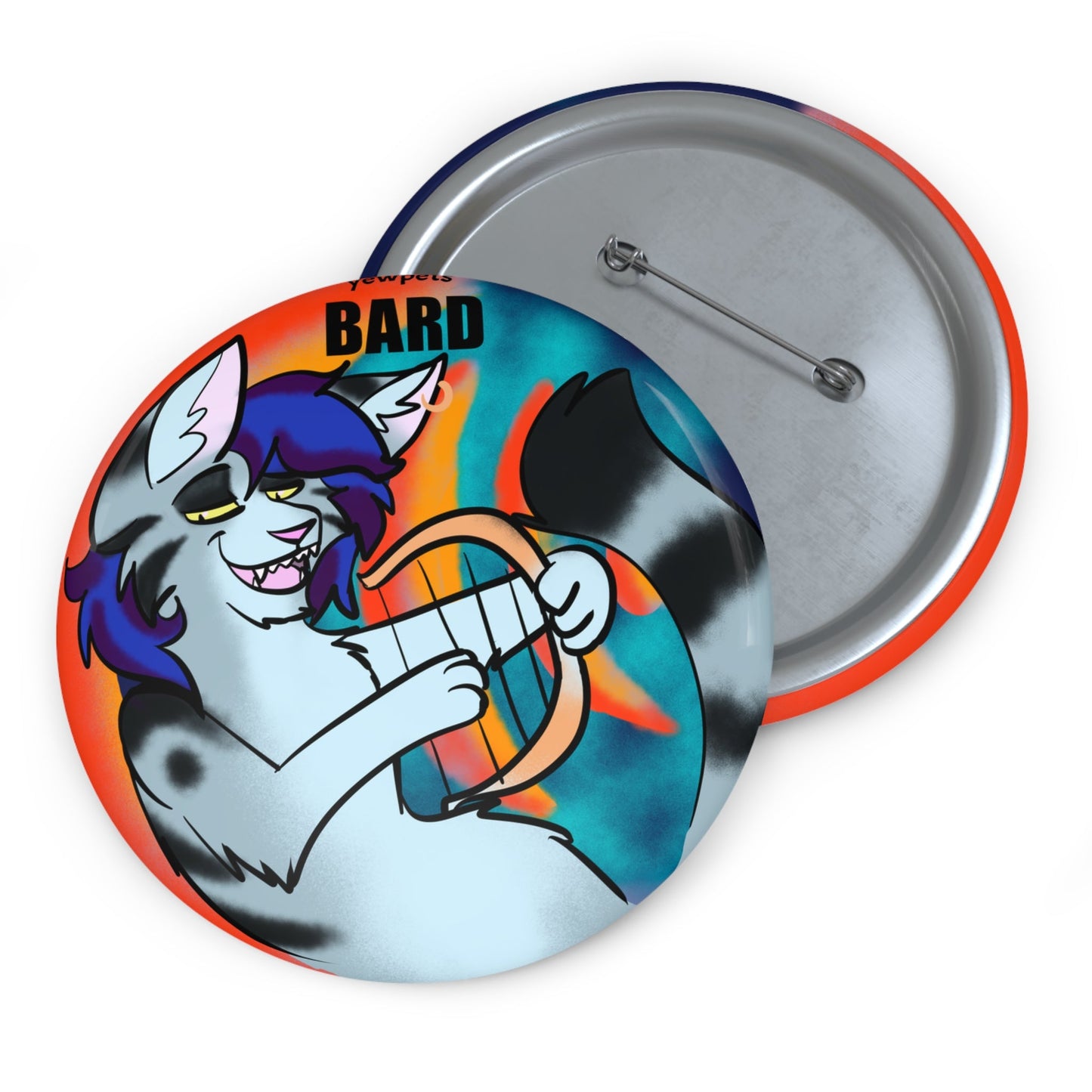 Cat Bard DND Button
