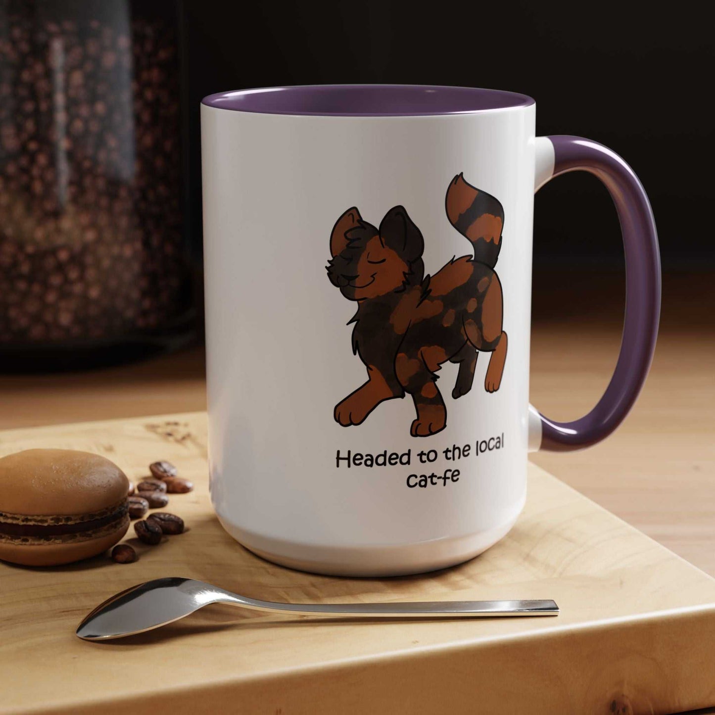 Cat coffee mug