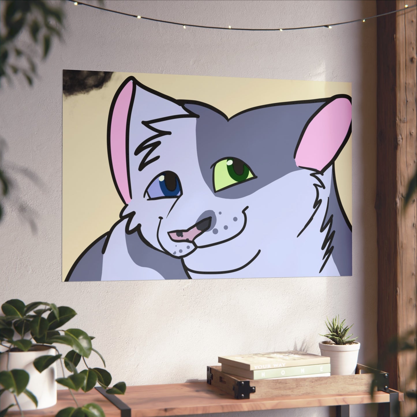 Custom Pet Portrait Poster- Matte (Bust)