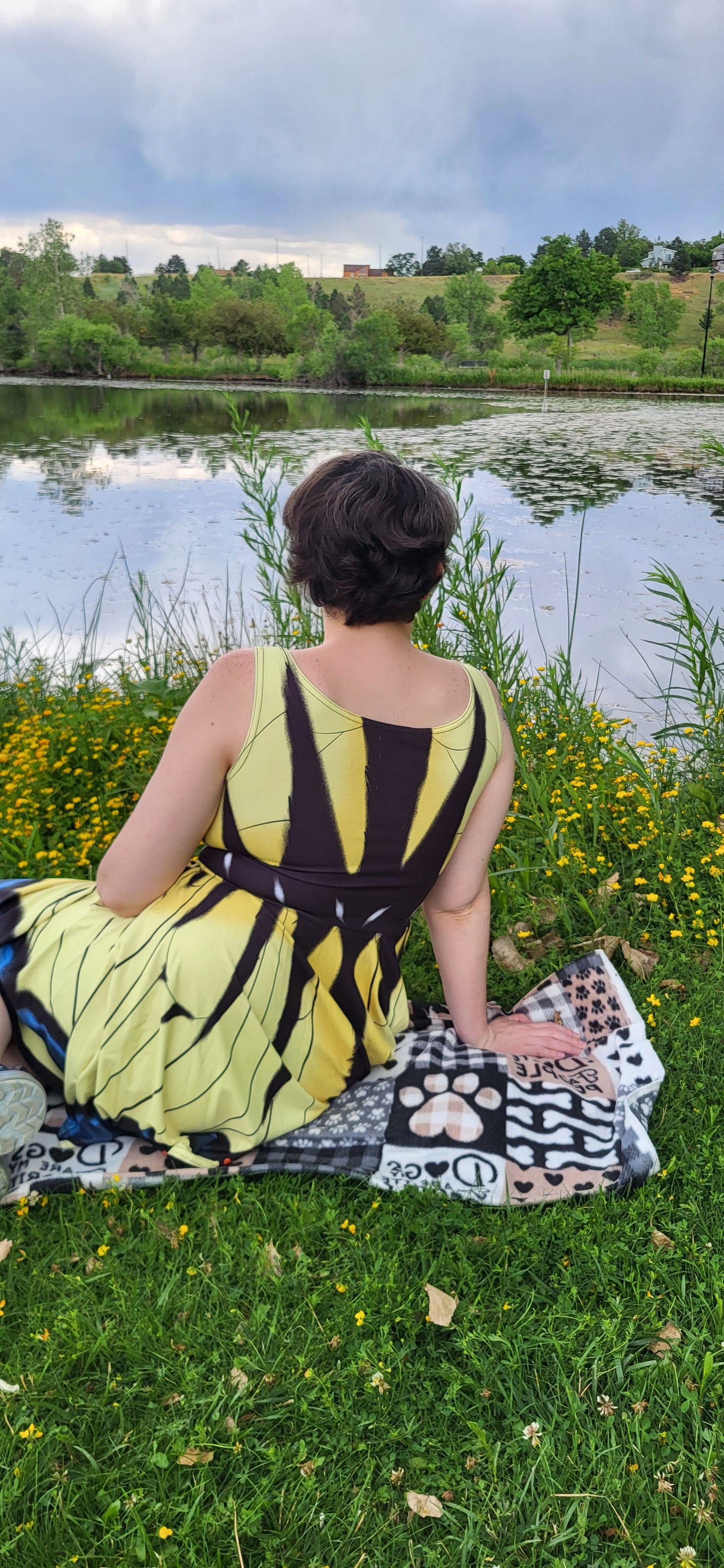 Tiger Swallowtail Butterfly Dress