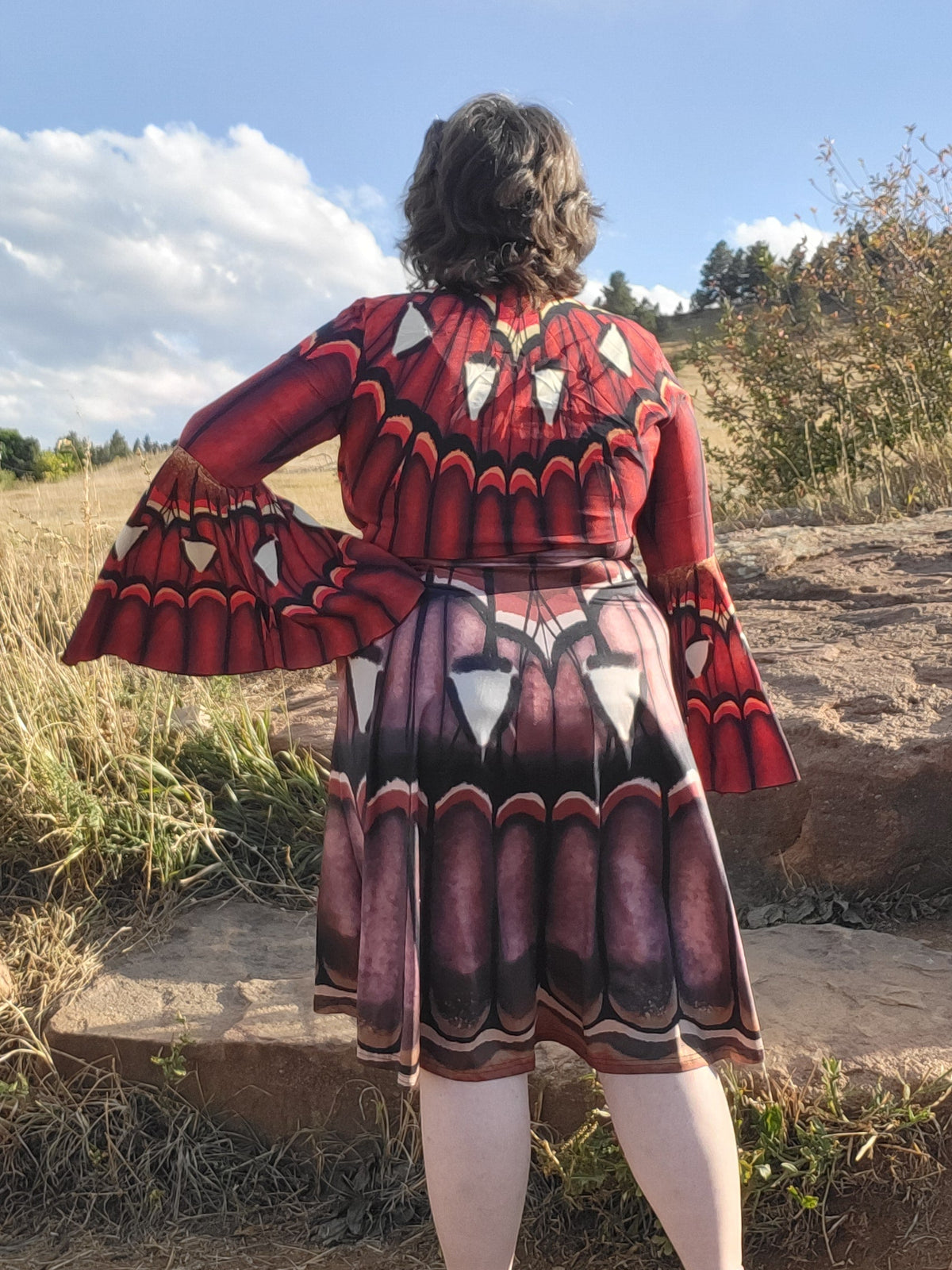 Atlas Moth Crop top