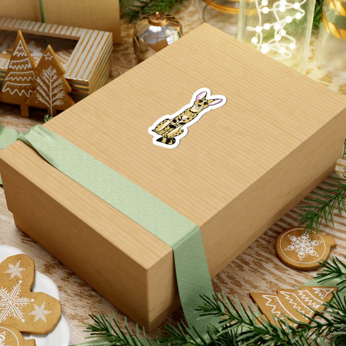Adorable Serval Sticker