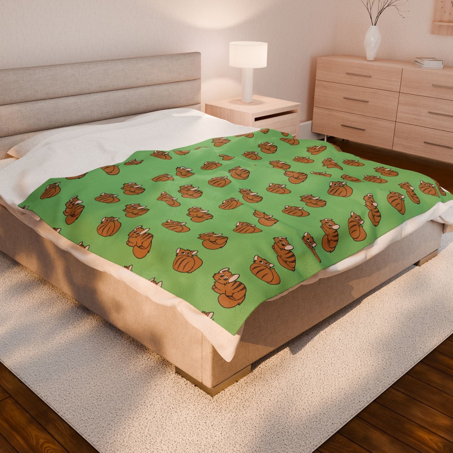 Loaf Cat Plush Blanket