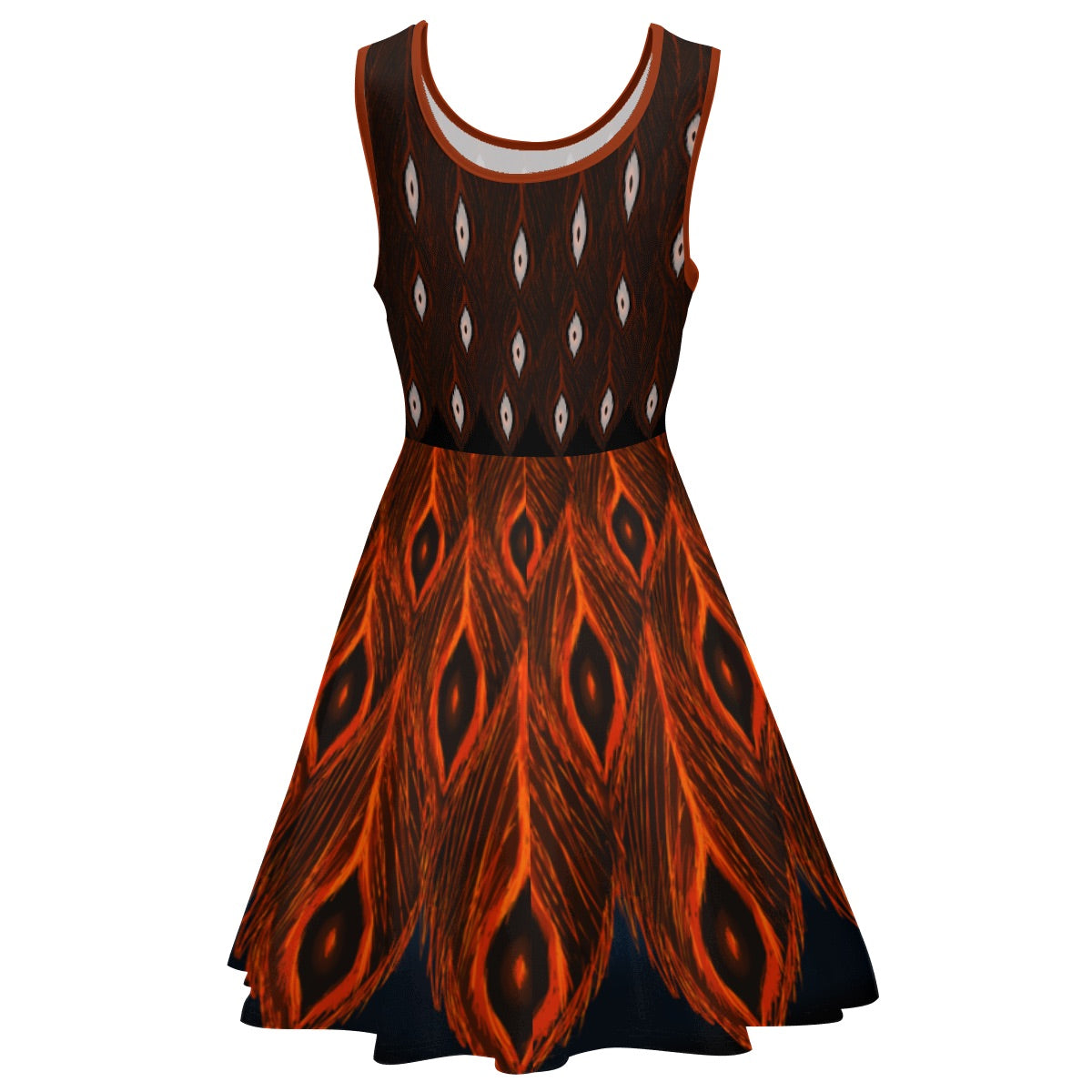 Dark Phoenix Dress - Skater Skirt