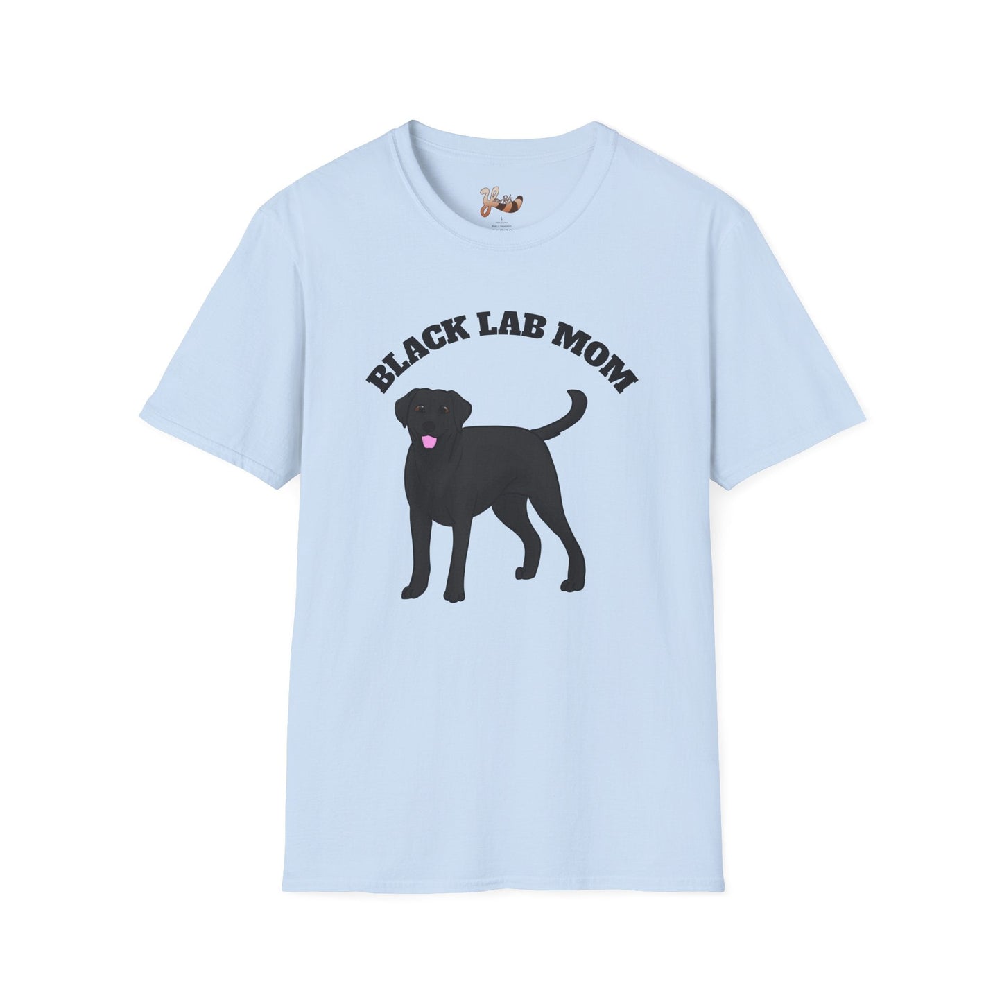 Black Lab Dog Mom T-Shirt