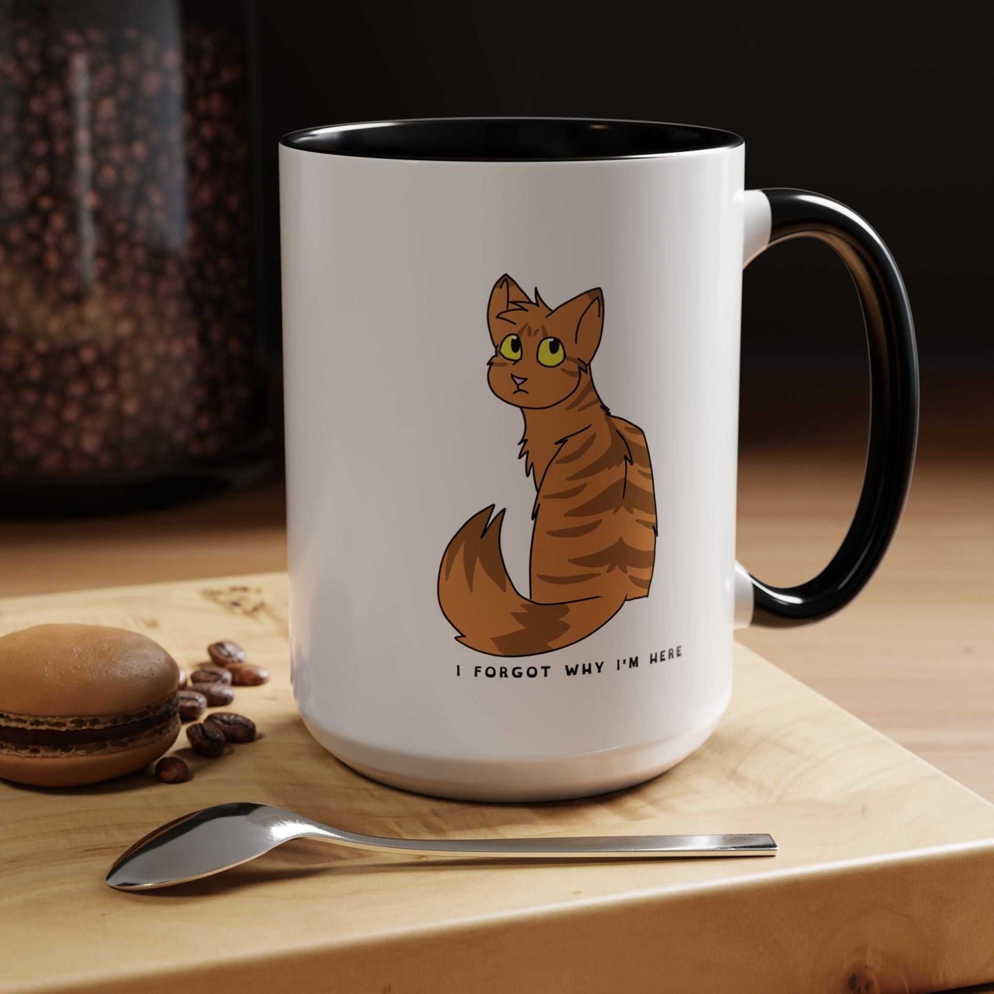 Orange Cat Energy- Coffee Mug