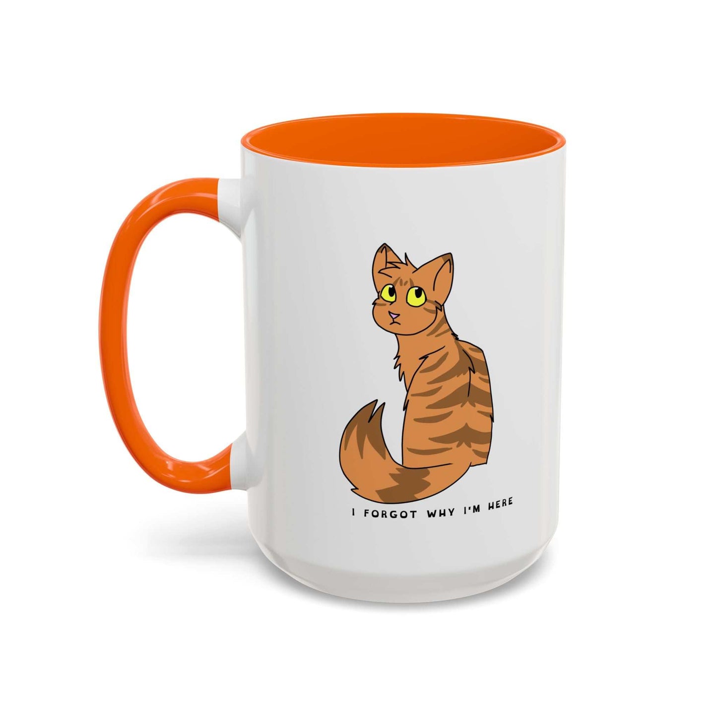 Orange Cat Energy- Coffee Mug