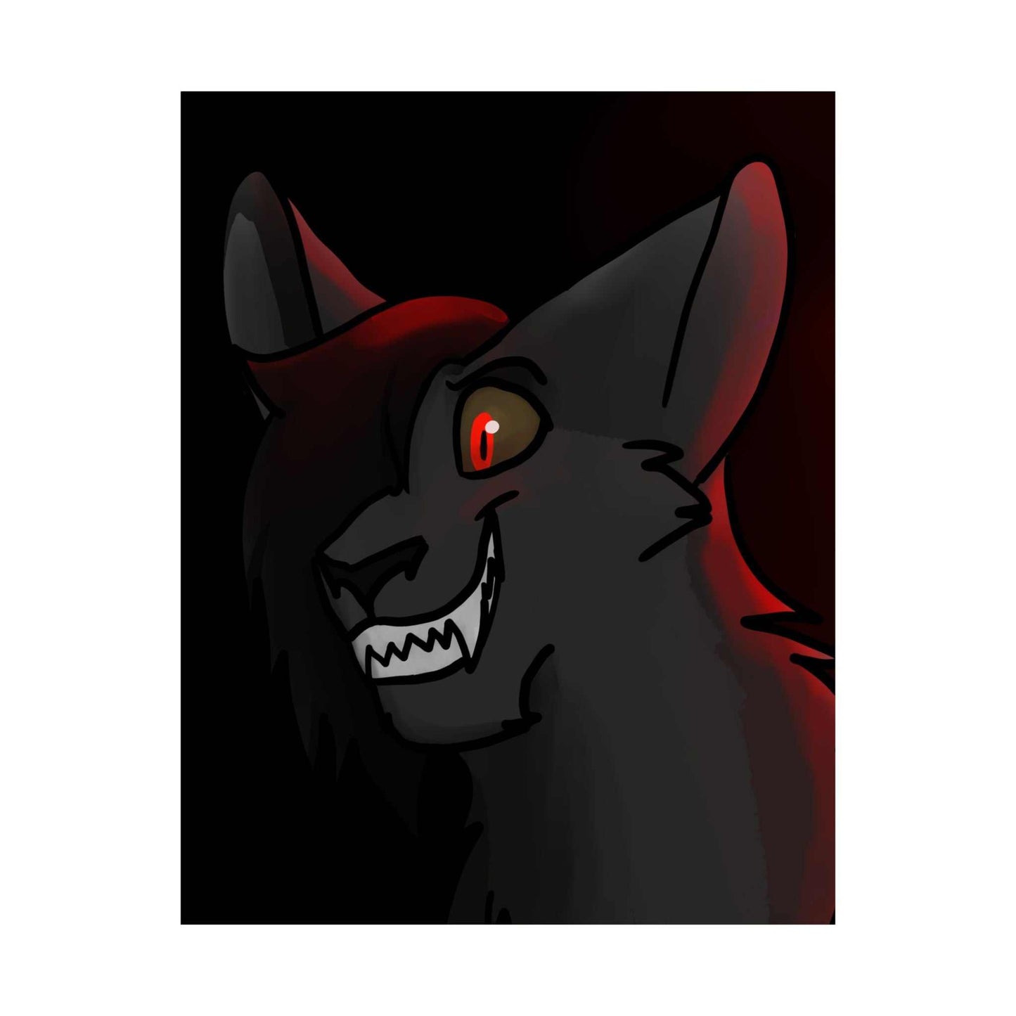 Evil Cat Poster