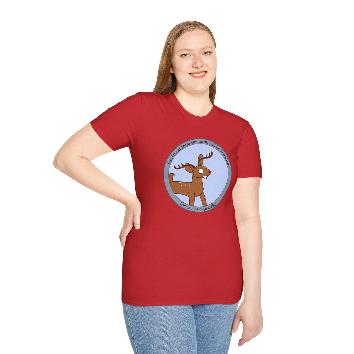Capitalism Rudolph T-Shirt