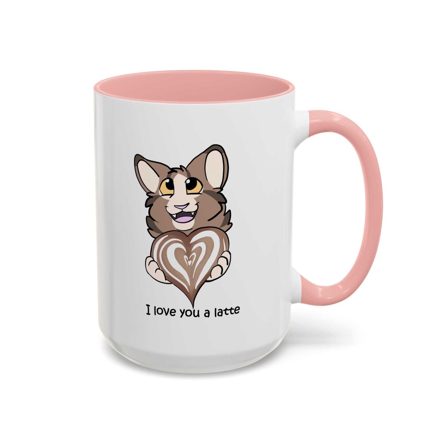 I Love You a Latte - Cute Cat Coffee Mug
