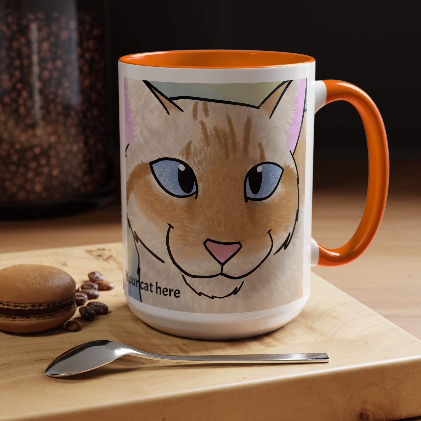 Custom Pet Portriat Mug (Bust)