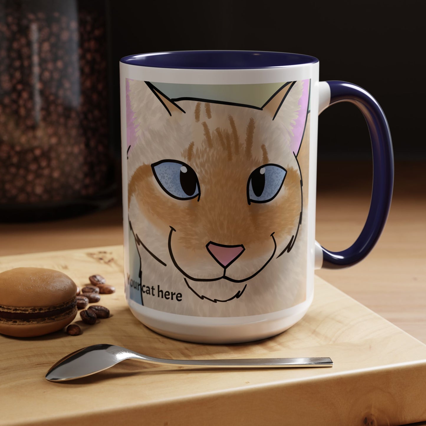 Custom Pet Portriat Mug (Bust)