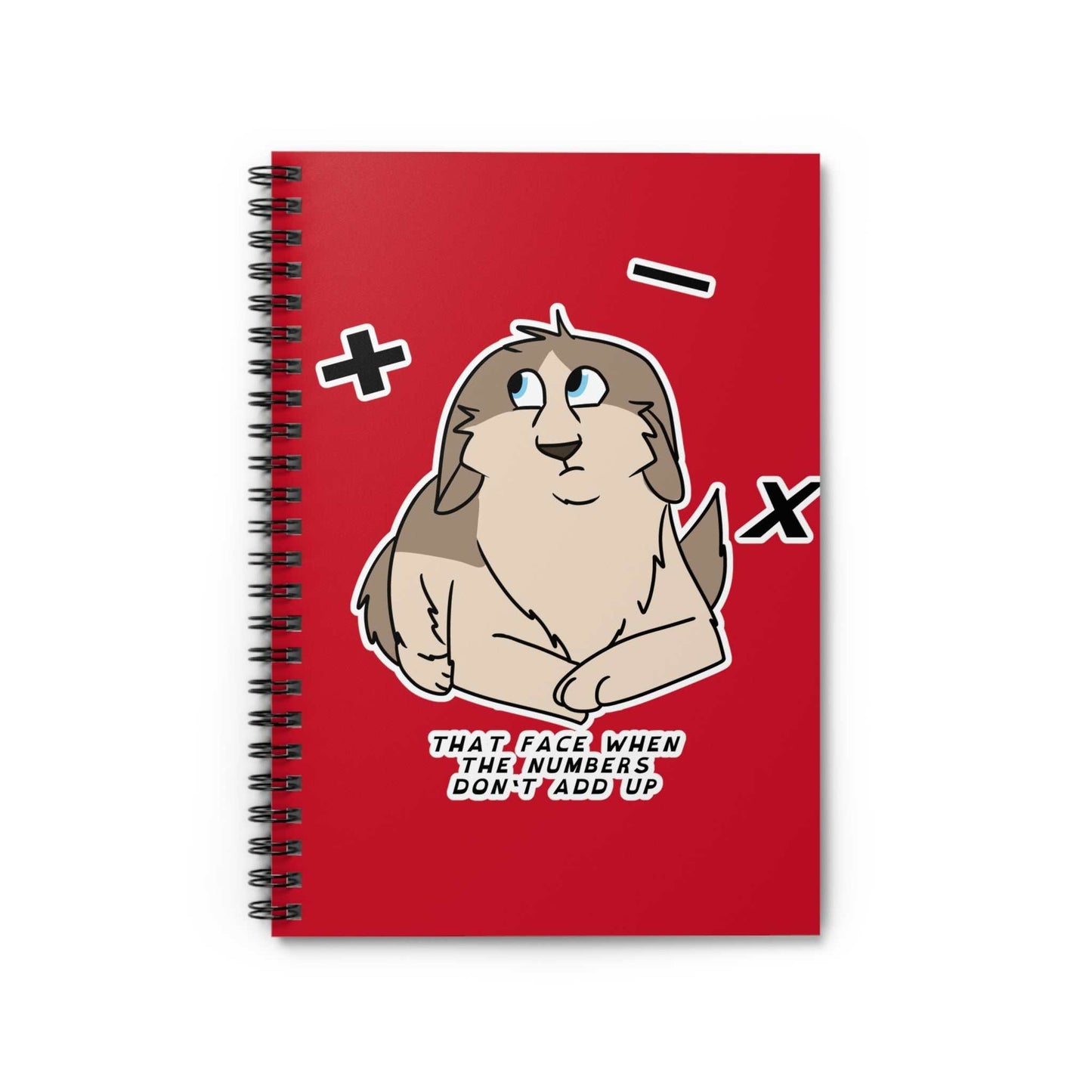 Cat Notebook- that face when