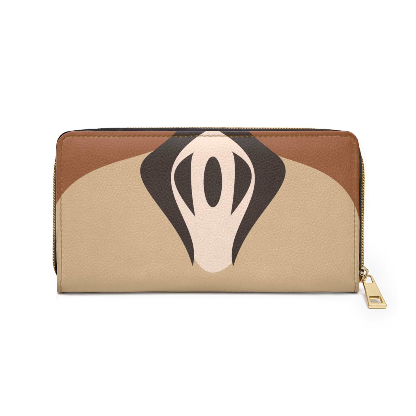 Zipper Wallet - Cattacino cat design
